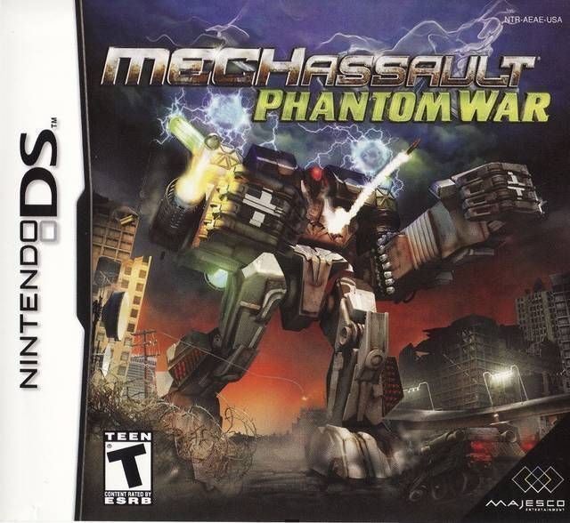 MechAssault - Phantom War (USA) Game Cover